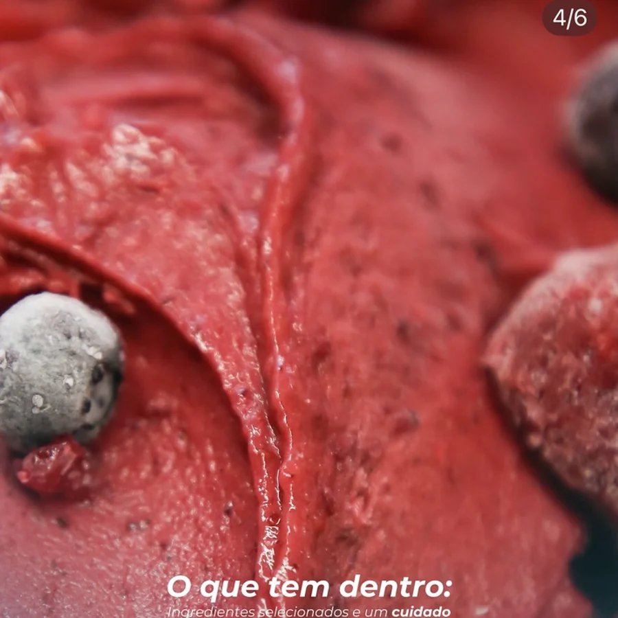 Publicação da Free Gelateria Saudável no Instagram